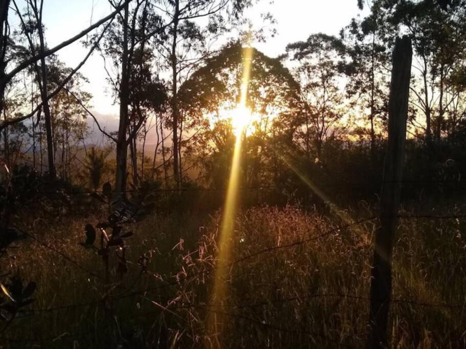 Chale Aconchegante Em Estancia Climatica Santo Antonio do Leite Bagian luar foto