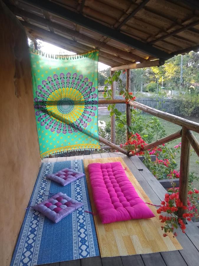 Chale Aconchegante Em Estancia Climatica Santo Antonio do Leite Bagian luar foto
