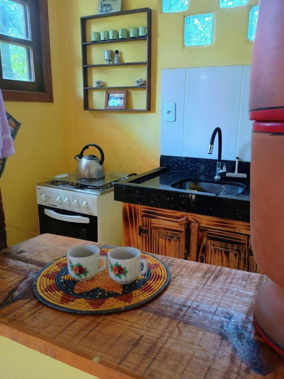 Chale Aconchegante Em Estancia Climatica Santo Antonio do Leite Bagian luar foto
