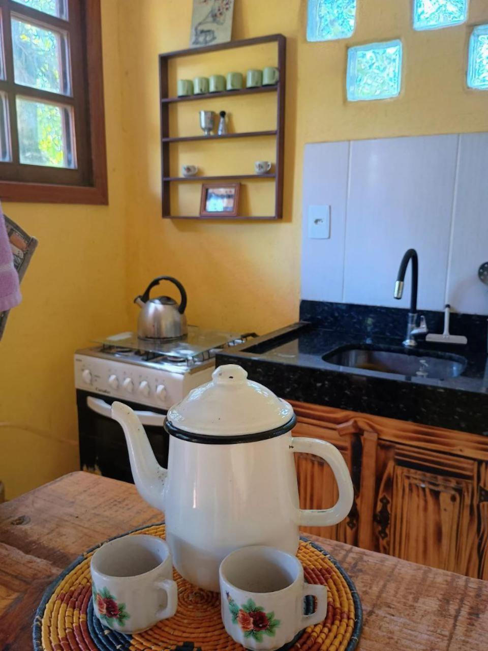 Chale Aconchegante Em Estancia Climatica Santo Antonio do Leite Bagian luar foto